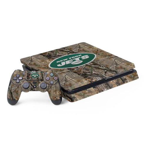 NFL New York Jets Realtree AP Camo PS4 Slim Bundle Skin